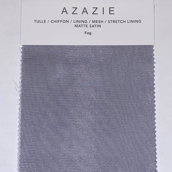 Azazie Maren Dress (in Fog) - Picture 8 of 8